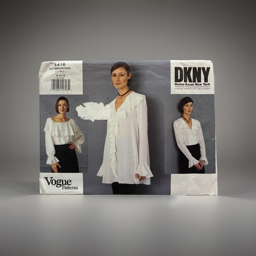 Vtg vogue 1416 - designer, dkny