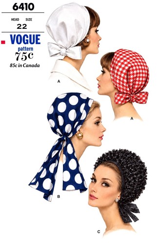 Scarf hat cap sewing pattern - cap,