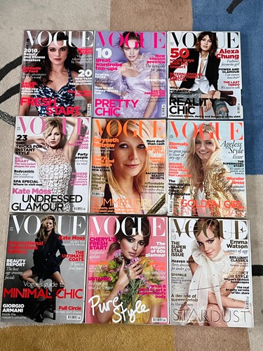 Vogue magazine bundle - magazine,