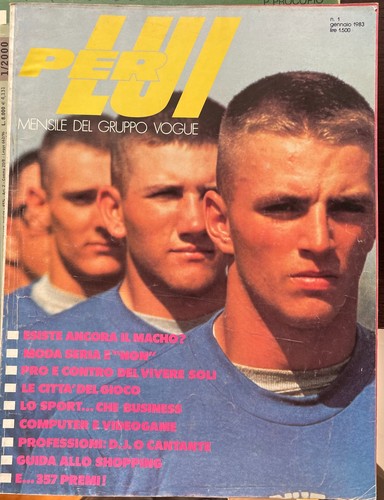 Rivista per lui vogue n - rivista,