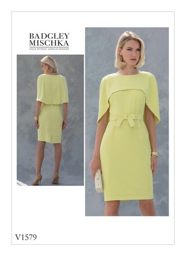 Vogue 1579 dress w - sz,