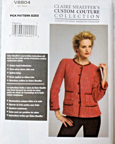 Oop vogue v8804 - v8804, claire