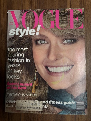 Vogue magazine july 1978 - magazine,