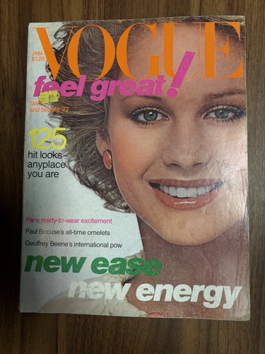 Vogue january 1977 - vogue-january, 1977-rosie