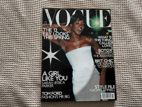 Vogue magazine february 2001 - magazine,