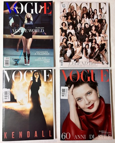 Vogue magazine lot 4 - vogue,