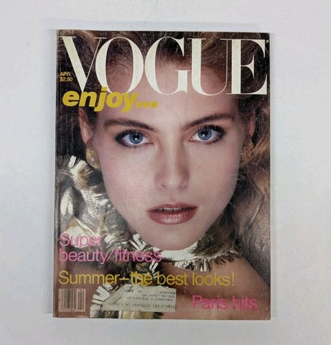 Vogue magazine april - 1981, kim