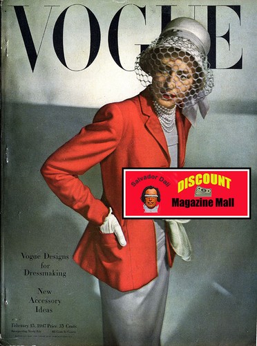 Feb 1947 vogue magazine - 15,,