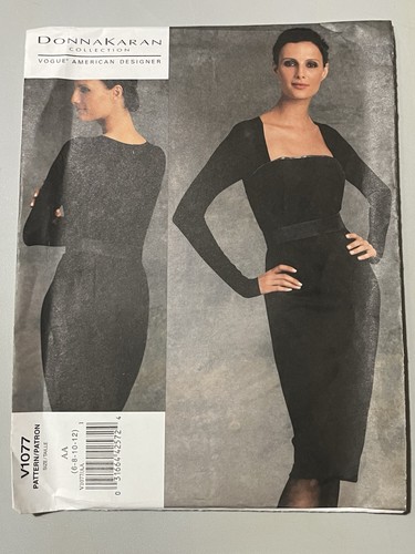 Vogue v1077 donna karan - vogue,