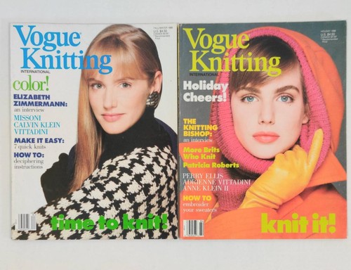 Vogue knitting magazine set - vogue, of