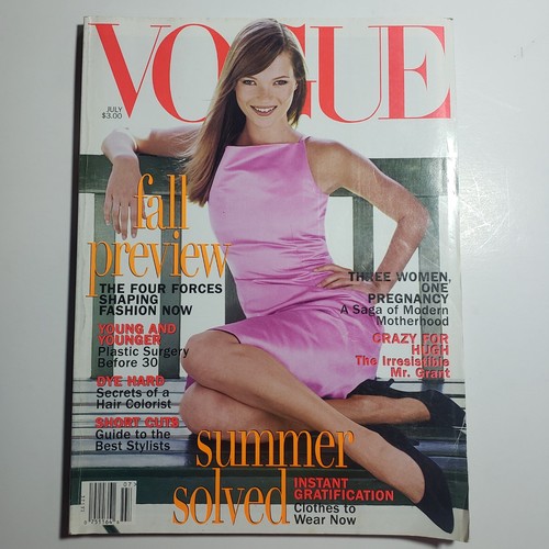 Vintage vogue magazine july - vintage,