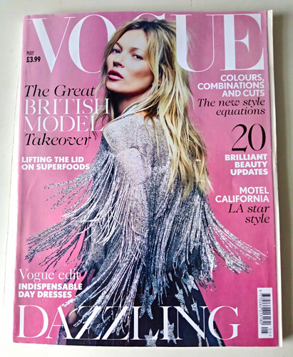 Vogue magazine may issue - magazine, cover