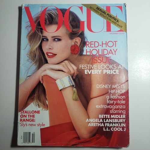 Vintage vogue magazine dec - vintage,