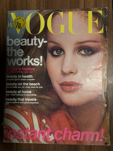 Vogue april 1976 magazine - april,