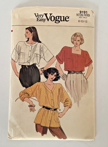Vtg very easy vogue 9191 - vogue, size