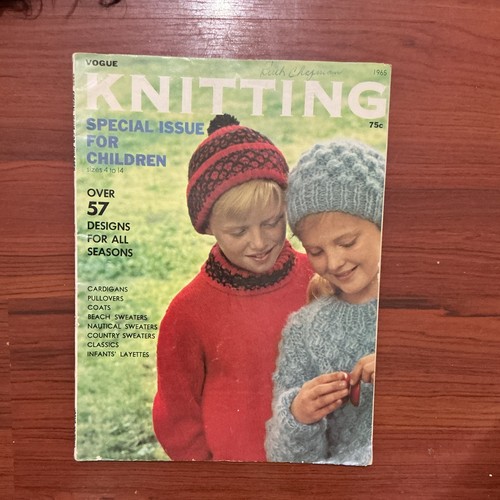 Vogue knitting 1965 - vogue,