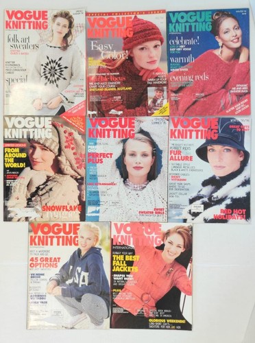 Lot vogue knitting - of,
