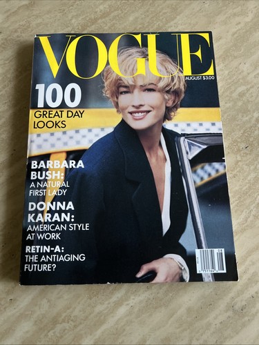 Vogue august 1989 - vogue, tatjana