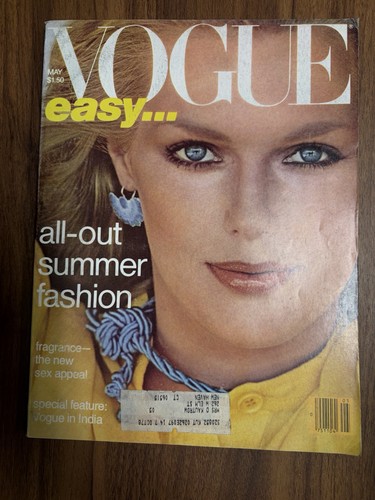 Vintage vogue magazine may - vintage,