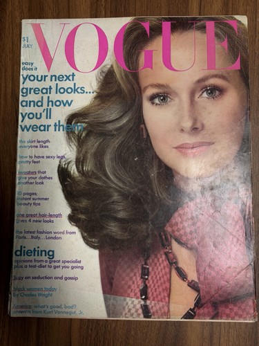 Vintage vogue magazine july - vintage,