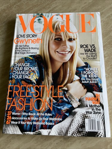 Vogue magazine october 2003 - magazine,